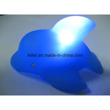 Animal plástico PVC plástico Kids Presentes Night-Light brinquedo piscando